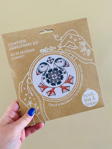 Puffin - Embroidery Kit