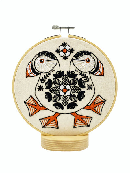 Puffin - Embroidery Kit