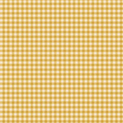 Gingham - Creating Memories Woven - Yellow