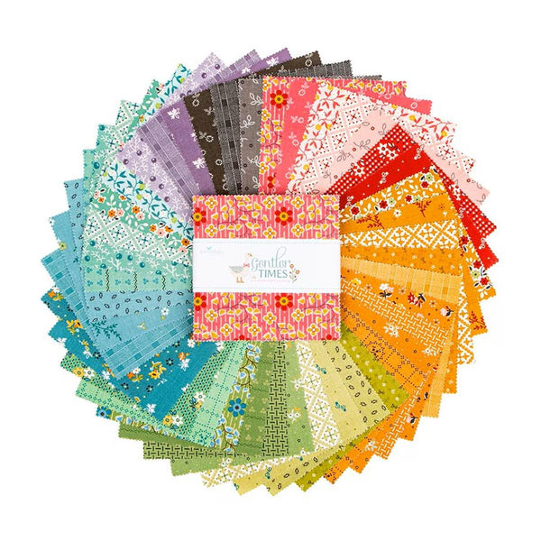 Gentler Times - 42pcs - 5" Squares