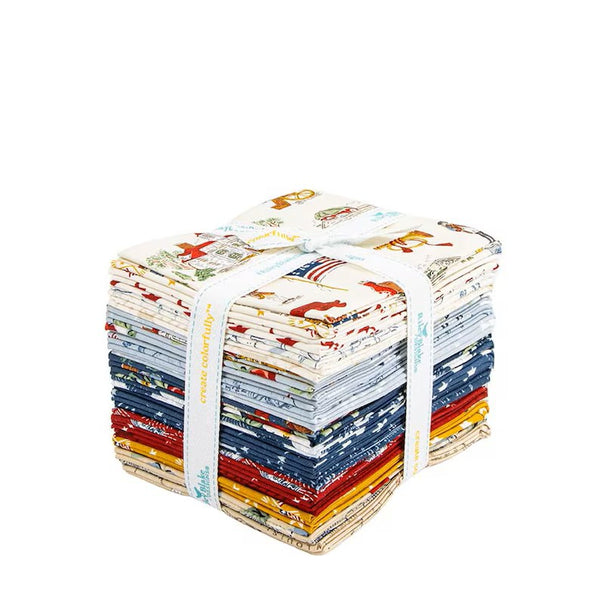 Independence - 24pcs - Fat Quarter Bundle