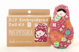 Matryoshka is a Level 3 pattern, using a variety of stitches that cover up most of the pattern surface. Great for adventurous beginners or seasoned stitchers!