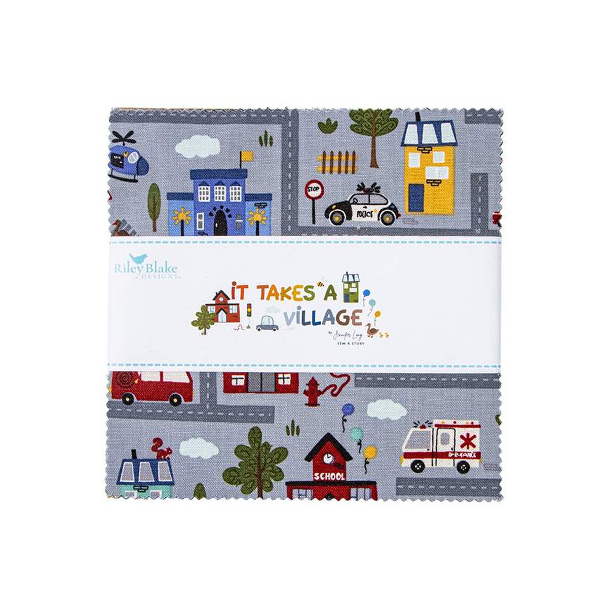 It takes a village - 5in Squares