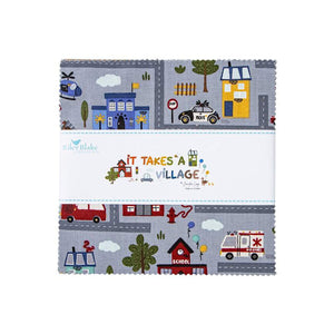 It takes a village - 5in Squares