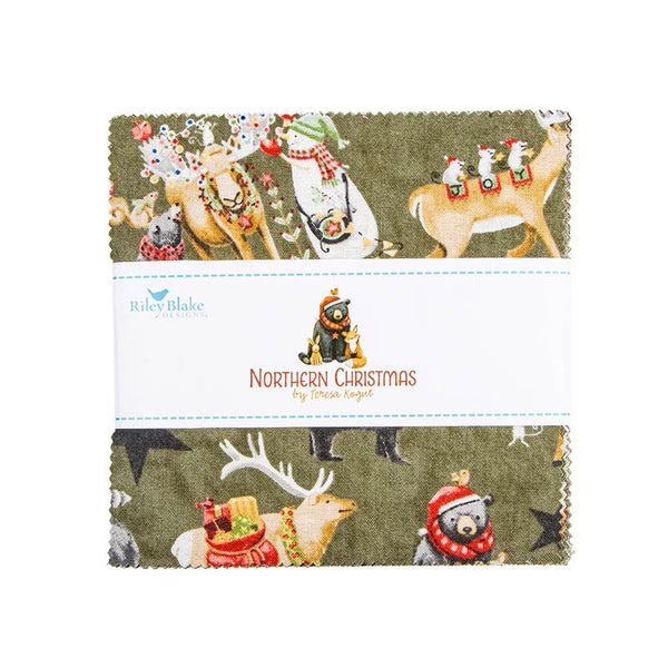 Northern Christmas - 42pcs - 5in Squares