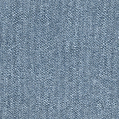 Indigo Chambray - Light Indigo washed