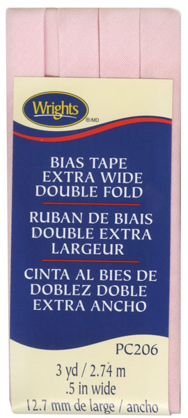 Bias Tape -  Extra Wide Double Fold - 1/2