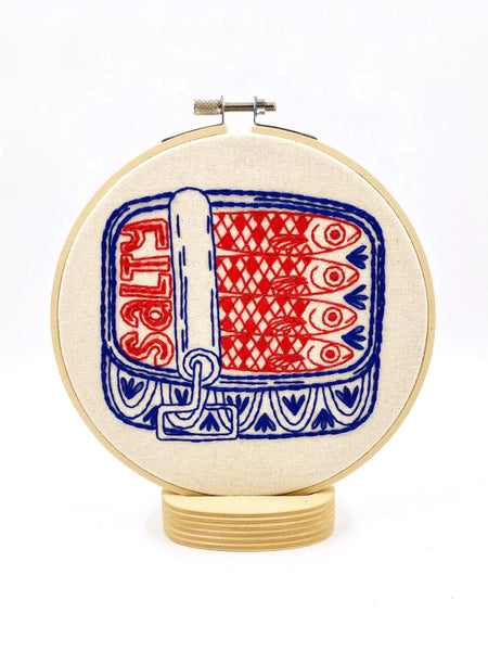 Sardines - Embroidery Kit