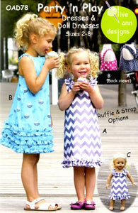 Party & Play Dresses & Doll Dresses