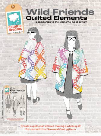 Wild Friends Quilted Elements Coat
