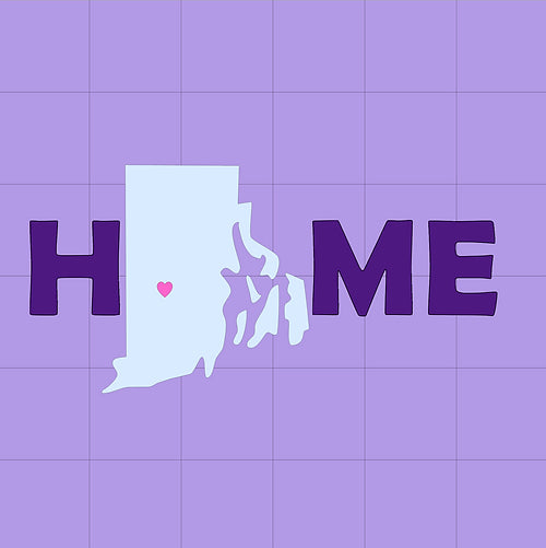 The Ocean State - Rhode Island Pixelated Quilt Pattern