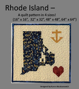 Rhode Island Quilt Pattern - 4 Sizes!