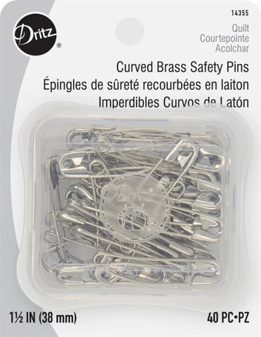 Curved Basting pins - Size 2