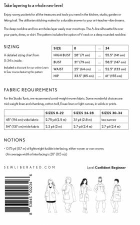 Studio Tunic by Sew Liberated
