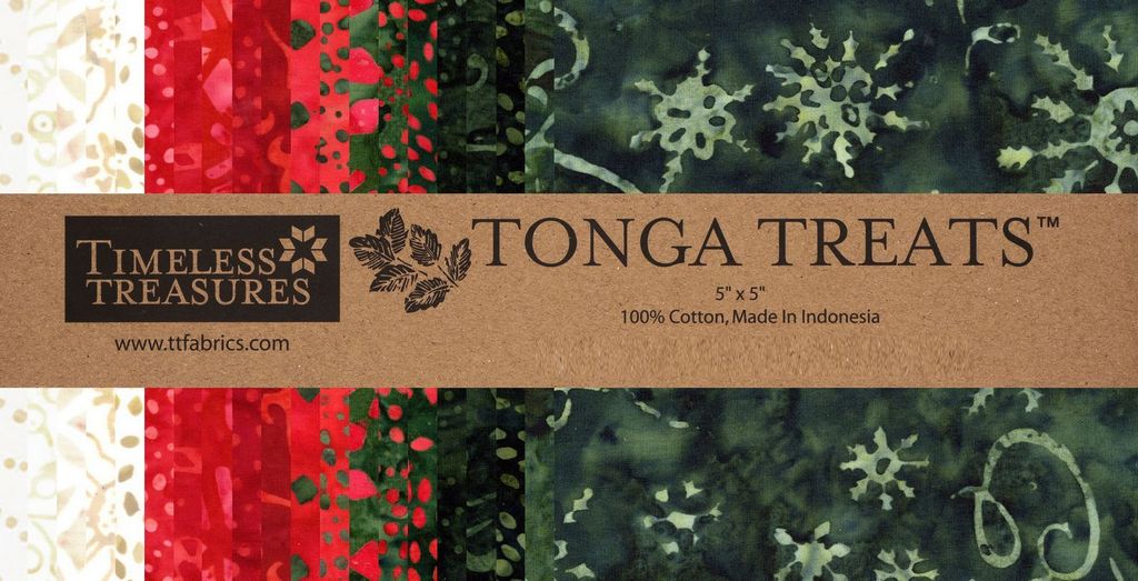 Tonga Treats - Festive - Charm Pack