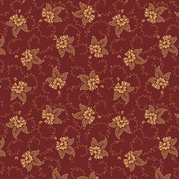 Tossed Flower Red