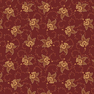 Tossed Flower Red