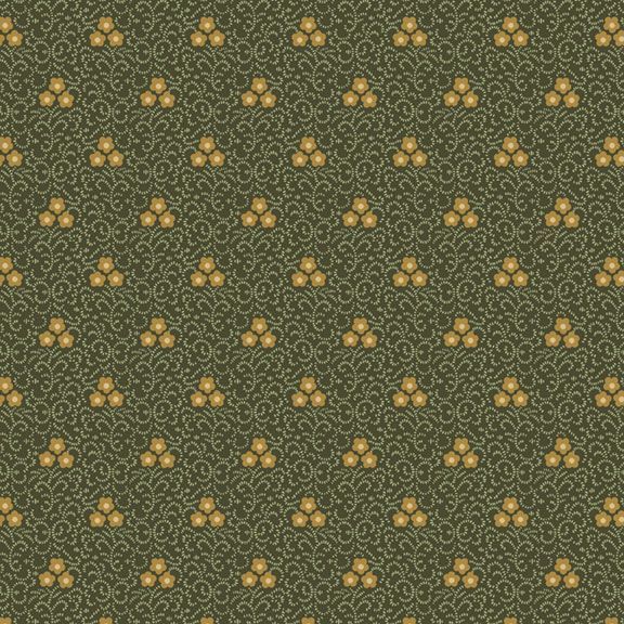 Triple Ditsy Green