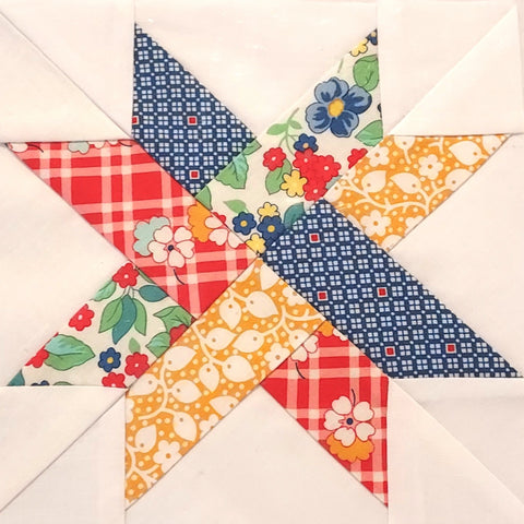 Woven Star Block