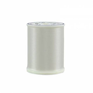 60 wt. 2-ply polyester thread. Designed for applique, bobbin thread, and quilting. Lint-free never felt so good. The Bottom Line makes a fantastic bobbin thread for any type of sewing. Its lightweight, blending colors are easily matched with any top thread. Available in 55 colors. Invisible applique and binding is a breeze with Bottom Line as it glides through layers of fabric. Bottom Line is fantastic for micro-stippling and English Paper Piecing.