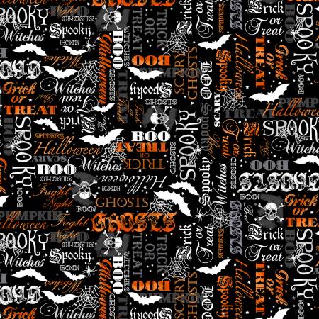 From KANVAS by Benartex Halloween Spirit by Kanvas Studio Collection In Holiday DESCRIPTION 15yds, 100% Cotton, 43/44in,