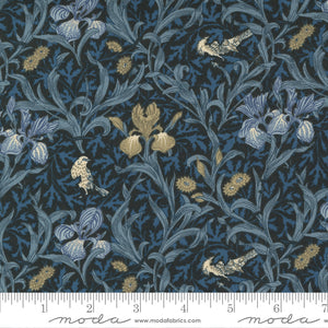 Description:100% Cotton Type:44"-45" Wide Designer / Author:Barbara Brackman Group Name:Best Of Morris Origin:Made in Japan Color:Dark Blue