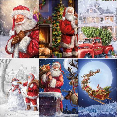 From Riley Blake Designs Christmas Time Is Here by RBD Collection In Pre-Cut Fabrics