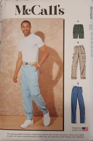 Men's Pants and shorts pattern R11425