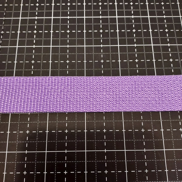 High quality 1-inch-wide purse strap webbing. Each pack has 2 yards. Great for bags and totes!