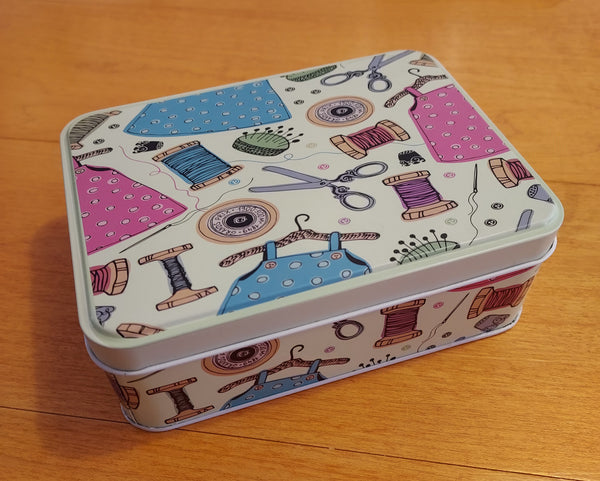 Tin Box Sewing Kit
