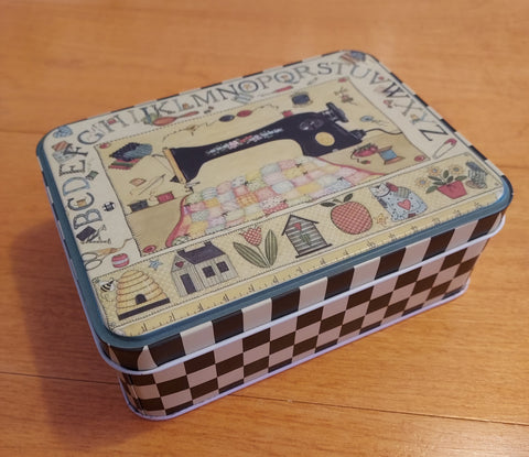 Tin Box Sewing Kit