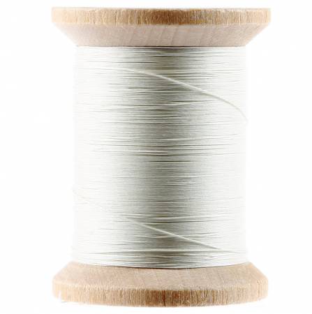 Wooden Spool. 100% Extra Long Staple Glazed Finish Egyptian Cotton. For Hand or Machine Quilting. excellent color fastness.