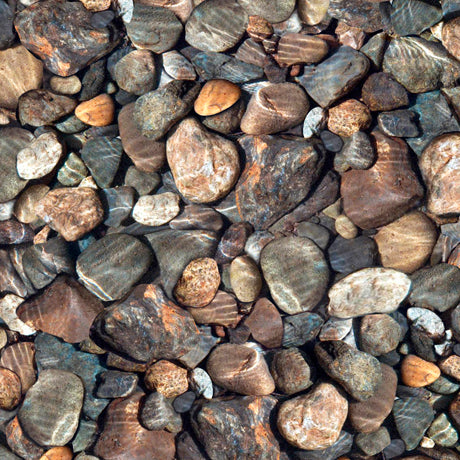 Inspired by the classical elements of nature, this collection artfully depicts natural stone, water, smoke, foliage, and wood. Add visual interest with pattern and texture in a wide variety of color to enhance and customize your quilting and sewing projects.  Digital print, 100% Cotton, 44/5"