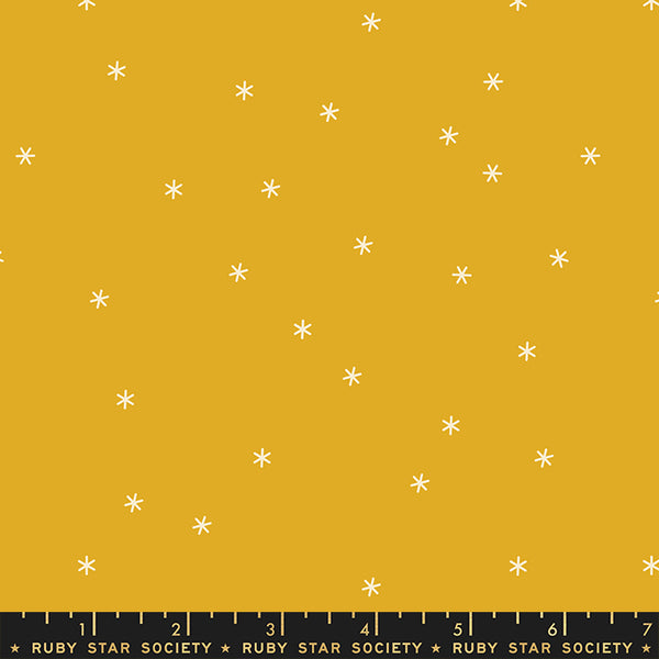 These bright solid fabrics are great for adding a little whimsy to your next project. Solid with metallic stars is the perfect mix - Each color is unique in its own way!