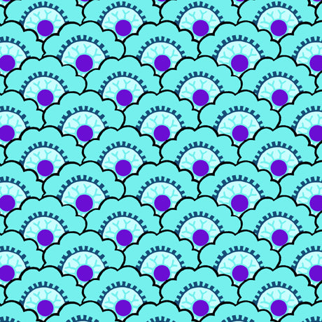 Joan Hawley of Lazy Girl Designs has curated a stunning collection of sophisticated prints perfect for all your quilting and accessories projects with QT Fabrics. A detailed Jacobean complimented by tossed leaf prints and geometrics will create projects with a high-end look for home-decor, accessories, or pretty apparel. This collection includes a 36” project panel featuring Lazy Girl’s popular Runaround Bag pattern, you’ll be able to make two bags with this versatile panel.