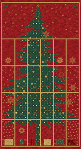 This panel has an advent calendar on it that takes up the whole thing. This is a great afternoon project to create a wall hanging, or even a quilt!