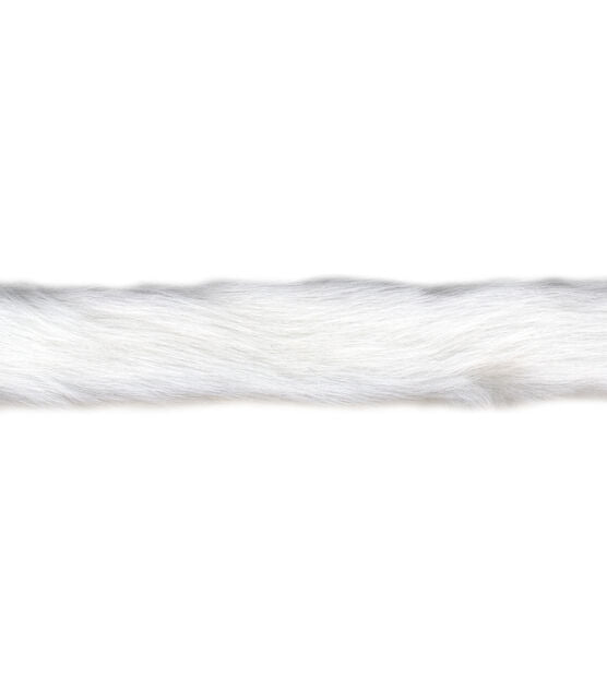 The Simplicity Faux Fur Trim will make a great addition to your sewing supplies. You can use it to decorate your handmade pillows, apparel, costumes, lampshades, cushions and more. Brand: Simplicity Color: White Dimensions: 1 inch wide Sold By The Yard Content: Acrylic