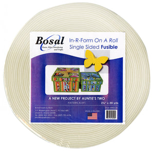 This single sided fusible foam stabilizer is soft and formable, easy to stitch and needle friendly.