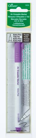 These markers are great for planning sewing projects, works great on light and dark fabrics. Giving you enough time to finalize the details. Extra fine durable point for precise results. Naturally disappears in 2 - 7 days.  Color: Purple Use: Disappearing Ink Pen
