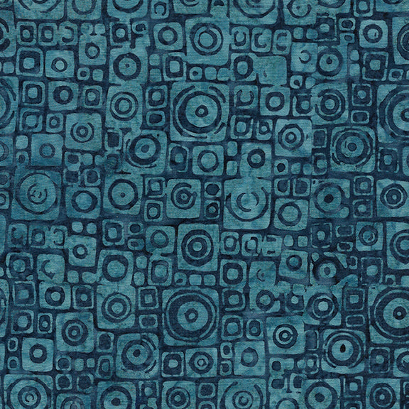 Designed for Island Batik this printed batik fabric is easy to sew with has a soft hand and is very versatile! It is ideal for quilting but can also be used for crafts miscellaneous sewing projects or home decor items like pillow covers and bed skirts