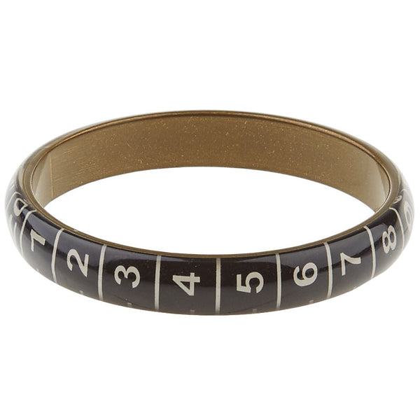 Measuring Tape Bracelet - Wide.  This bracelet makes a great gift for your quilting buddy! 8-1/4" circumference, one size fits most.  1" wide, 5/8" medium, 1/2" narrow