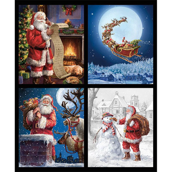 Christmas Time is Here 1 yard cut Panel