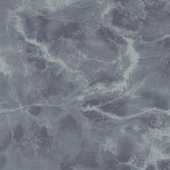 Stormy grey pattern printed on cotton. Resembles tie-dye or a stormy grey sky!