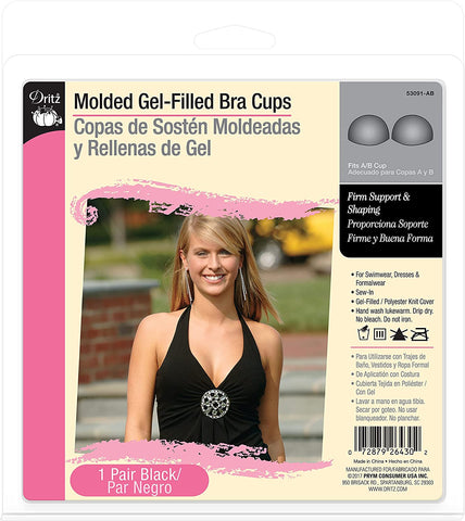 Molded Gel-Filled Bra Cups