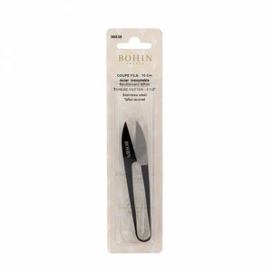 Thread cutter 3-1/2in - Stainless steel A very high quality product. It is smooth to have in hand, and it cuts perfectly !  Made of: Metal Use: Scissors Size: 3.5in Included: One Pair of Scissors