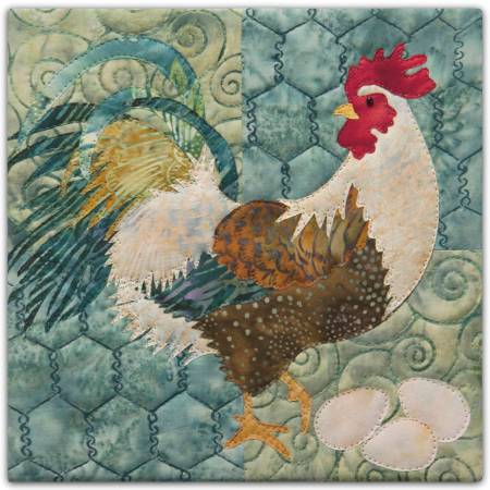 This colorful panel is printed on cotton. Add it to your next quilt, or use it in another type of project! This is a fun alternative to making your own fabric collage. Additional method, stitch around this panel to give the illusion of it being collaged together!!