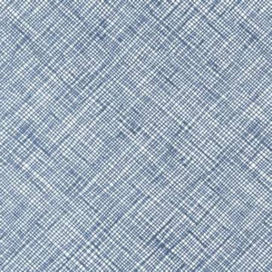 Carolyn Friedlander for Robert Kaufman fabrics. 100% cotton, 44/5"  Great alternative to a solid - this blue is a light navy with a white background. 