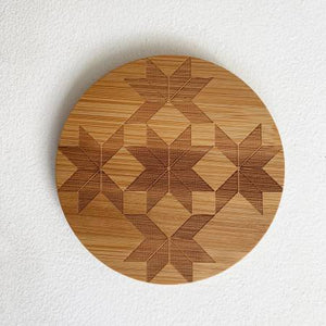 Stars & Cubes Round Coasters