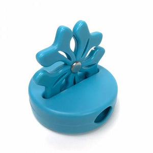 Don't discard old rotary blades, use them in the BladeSaver Thread Cutter! Product Features: Give your used 45mm rotary blades extended life by using them in the BladeSaver Thread Cutter and make cutting your chain pieced fabric projects fast and easy. Each BladeSaver comes with a magnetic case to keep your thread cutter safe when not in use or when taking it to class. The BladeSaver case doubles as the blade stand to hold your thread cutter securely in place during use.