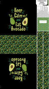 Avocado Tote Panel